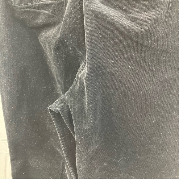 Dockers Ideal Fit Straight‎ Leg corduroy Pants Black cotton women’s size 4 New - Picture 7 of 10